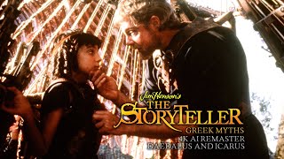 The Storyteller Greek Myths 1991  E01  Daedalus and Icarus  4K AI Remaster