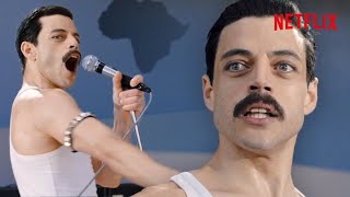 Bohemian Rhapsody  We Are The Champions  Live Aid Full Scene Rami Malek  Netflix