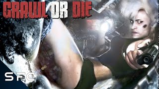Crawl or Die  Full Movie  Action SciFi  Survival Horror  Nicole Alonso