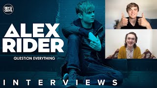 Alex Rider Season 1 Interview  Otto Farrant  Brenock OConnor