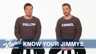 Jimmy Kimmel  Jimmy Fallon Finally Clear Up Who Is Who