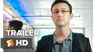 Snowden Official ComicCon Trailer 2016  Joseph GordonLevitt Movie