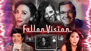FallonVision with Elizabeth Olsen ft Kathryn Hahn WandaVision Parody  The Tonight Show