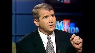 Oliver North on Face the Nation in 1994