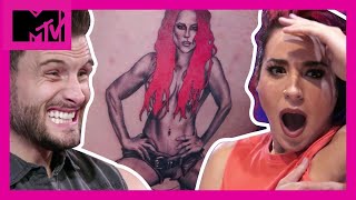 Will This Challenge Couple Survive This Giant Tattoo  How Far Is Tattoo Far  MTV