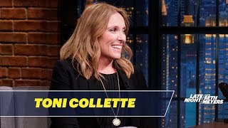 Toni Collette Reacts to John Earlys Impression of Her in The Sixth Sense