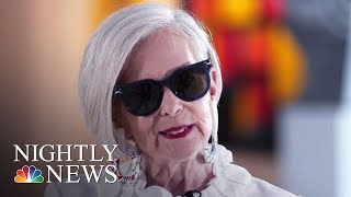 Accidental Icon 64 YearOld Fordham Professor Becomes A Fashion Star  NBC Nightly News
