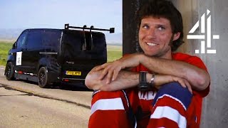 Can Guy Martins Transit Van Go 150mph In The Worlds Fastest Road Race  Speed With Guy Martin