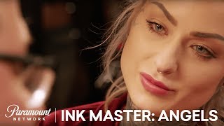 Ryan Ashleys Tattoo Evokes an Emotional Childhood Memory  Ink Master Angels Season 2