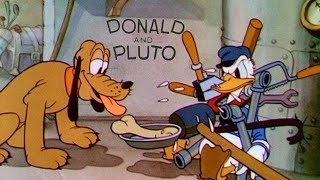Donald and Pluto 1936 Disney Donald Duck Cartoon Short Film