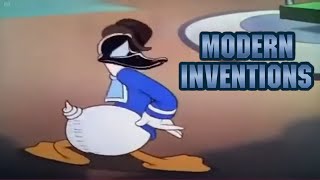 Modern Inventions 1937 Disney Donald Duck Cartoon Short Film