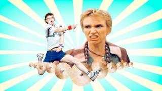 Jane Lynch Cereal Fight  Scene from Adventures of Power