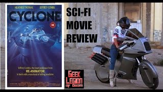 CYCLONE  1987 Jeffrey Combs  Street Hawk Style Action SciFi Movie Review