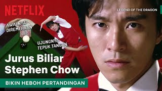 Skill Biliar Stephen Chow Emang Level Dewa  Legend of The Dragon  Clip