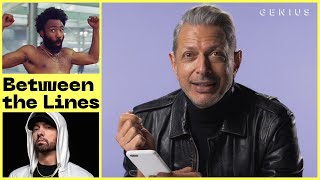 Jeff Goldblum Explains Jeff Goldblum Lyric References  Between The Lines