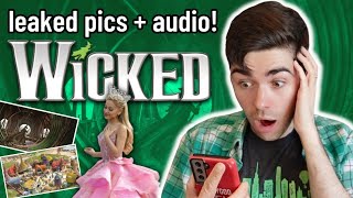 our first look at the WICKED movie  my thoughts on the leaked audio of Ariana Grande as Glinda