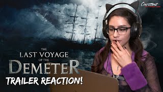THE LAST VOYAGE OF THE DEMETER 2023 TRAILER REACTION  Confessions of a Horror Freak