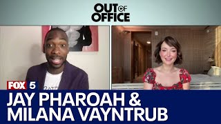 Jay Pharoah Milana Vayntrub join Good Day DC to talk new film Out of Office  FOX 5 DC