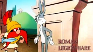 Roman LegionHare 1955 Looney Tunes Bugs Bunny and Yosemite Sam Cartoon Short Film