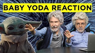 George Lucas  Harrison Ford React to Baby Yoda and Maclunkey  Deepfake Saga