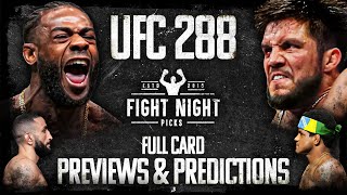 UFC 288 Sterling vs Cejudo Full Card Previews  Predictions