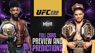 UFC 288 Sterling vs Cejudo Full Card Predictions
