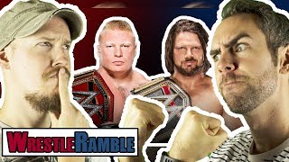 WWE Survivor Series 2017 Predictions Brock Lesnar vs AJ Styles