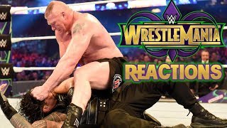 WWE WrestleMania 34 Reactions