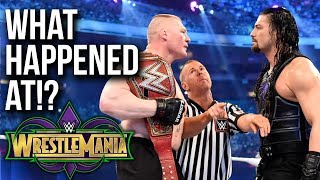 WHAT HAPPENED AT WWE WrestleMania 34