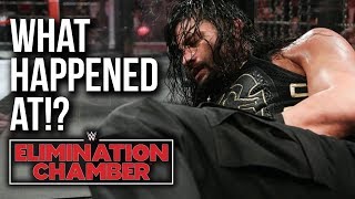 WHAT HAPPENED AT WWE Elimination Chamber 2018