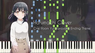 Harumachi Clover  One Room Yui Hanasaka Ending Theme  Piano Arrangement Synthesia