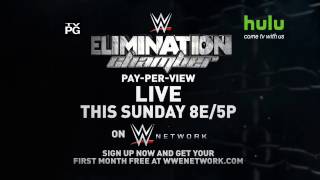 Dont miss WWE Elimination Chamber 2017  Live This Sunday