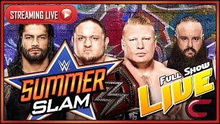 WWE Summerslam 2017 Live Full Show August 20th 2017 Live Reactions