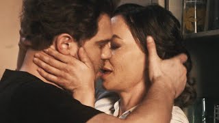 Station 19 4x14  Kiss Scenes  Jack and Inara Grey Damon and Colleen Foy