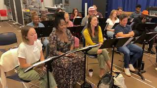 Watch Sara Bareilles and the Cast of Broadways Waitress Joyfully Rehearse Opening Up
