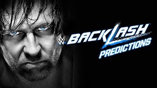 WWE Backlash 2016 Predictions wRevELLEution