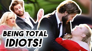 Liam Hemsworth and Rebel Wilson being IDIOTS for 7 Minutes  Funny Moments Isnt It Romantic 2019
