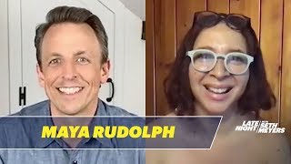 Maya Rudolph Has a Quarantine Wardrobe Malfunction