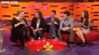 Adele operates the red chair  The Graham Norton Show preview  BBC One