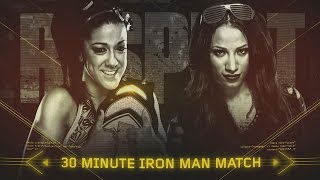 Dont miss Bayley vs Sasha Banks in a WWE Iron Man Match at NXT TakeOver Respect live Wednesday
