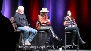 The Walking Deads Scott Wilson Sarah Wayne Callies Lew Temple  Ottawa Pop Expo