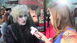 The Black Bride at the World Premiere of Insidious Chapter 3 Movie InsidiousChapter3 Insidious