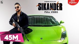 Sikander  Karan Aujla Full Video Guri  Kartar Cheema  Deep Jandu  Punjabi Song  GeetMP3