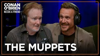 Jason Segel Invited Conans Kids To The Muppets Set  Conan OBrien Needs A Friend