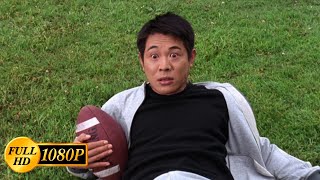 Jet Li plays American soccer with Black boys  Romeo Must Die 2000