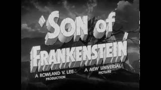 Son of Frankenstein 1939  35mm Nitrate  HD