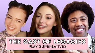 The Legacies Cast On Who Wants To Be A Tribrid and Who Would Use Dark Magic  Superlatives Seventeen